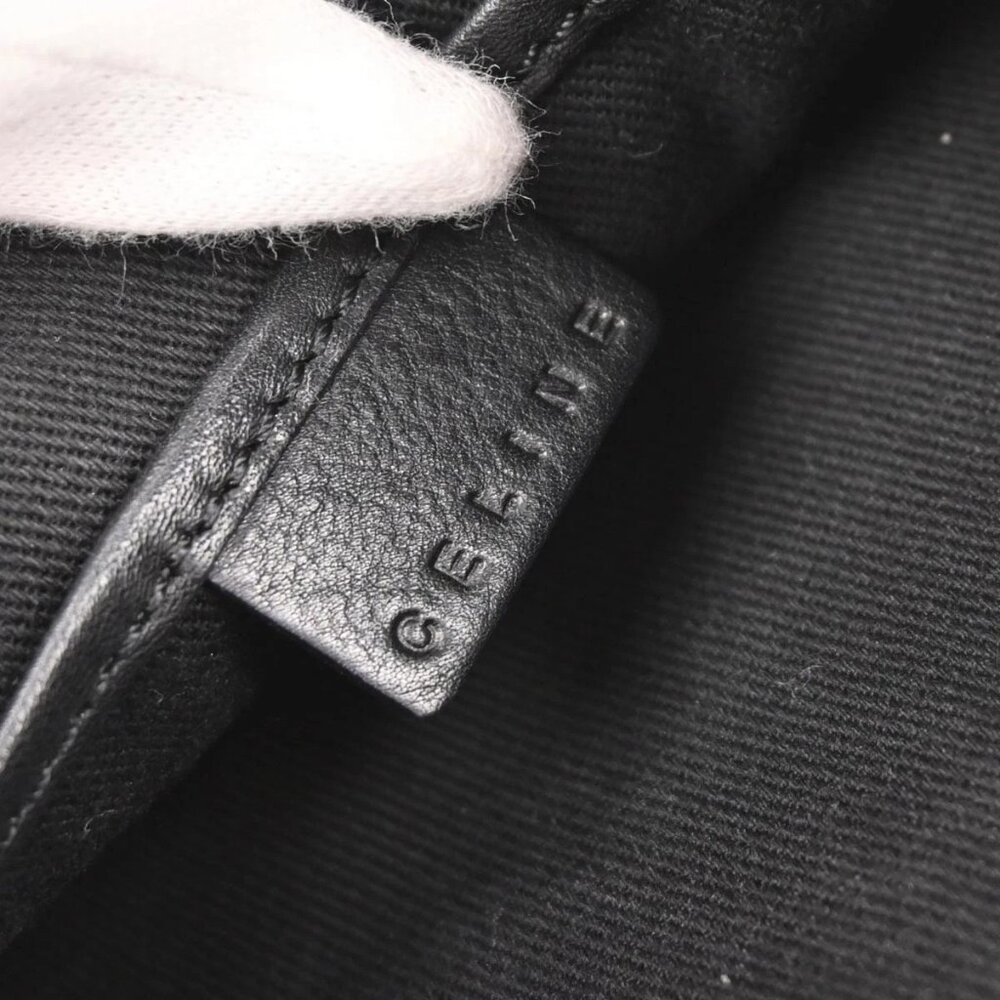 Celine Black Suede C Macadam Handbag - Picture 9 of 10